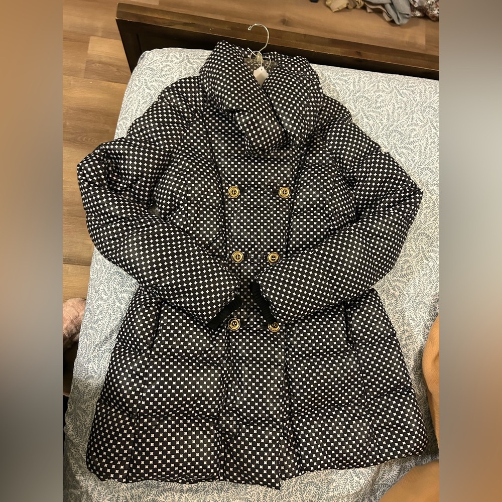 Juicy Couture Black and White Patterned Jacket